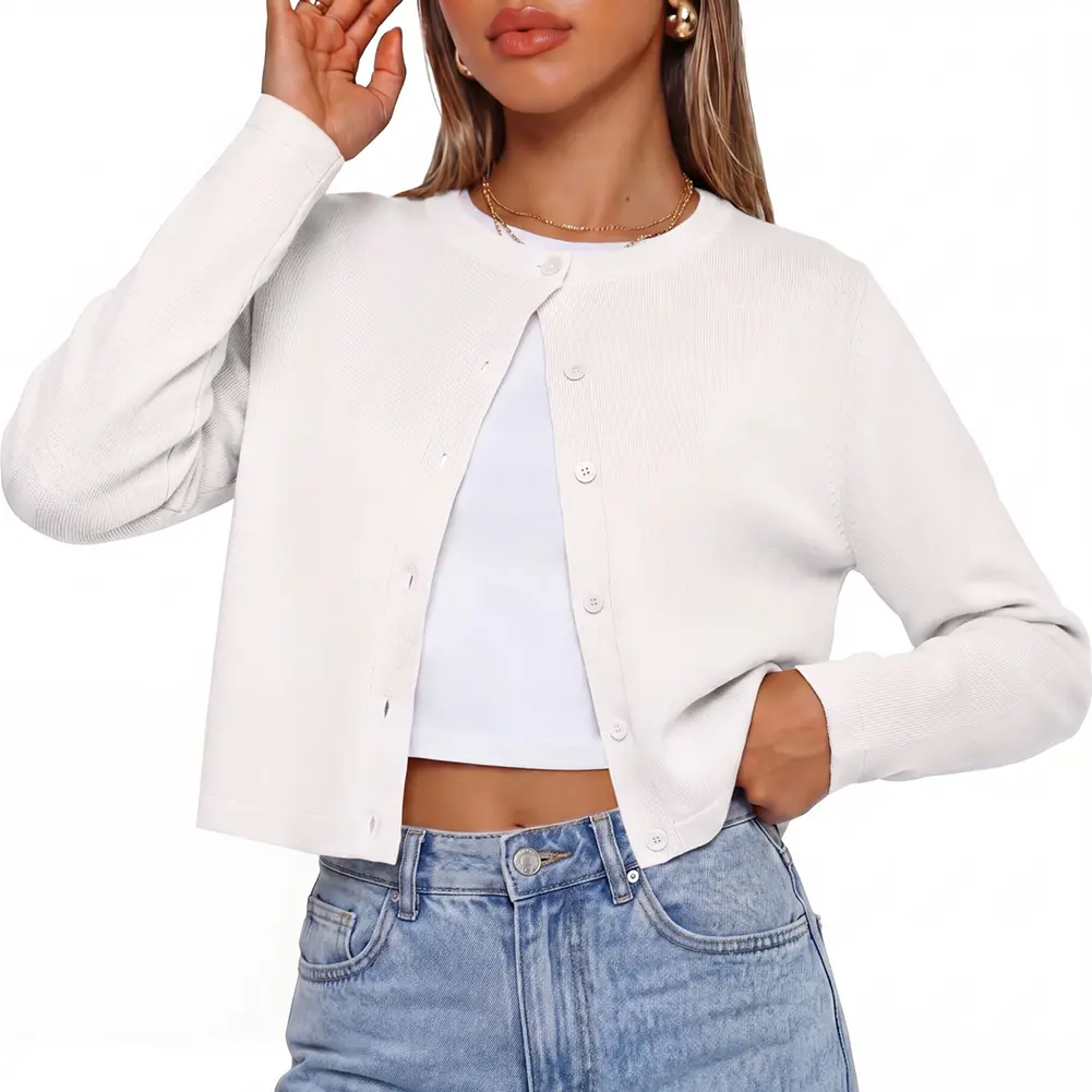 GRACE KARIN Cropped Cardigan Sweaters for Women Cotton Bolero Shrugs for Dresses Summer Outfits Fashion Clothes 2026