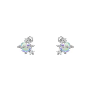 Iridescent Planet Earrings