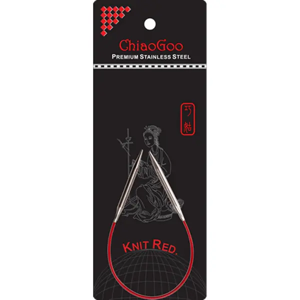 ChiaoGoo - SS Knitting Needle - 9" Circular