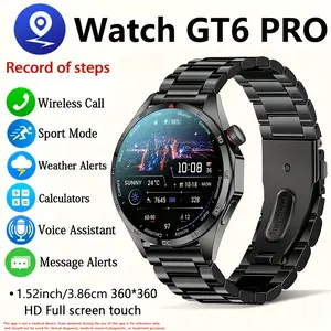 Touchscreen Device Wireless Calling & Sms, Notification Push, Multiple Sports Modes, Outdoor LED Light, Call Handling, Remote Photography, Wireless Smartwatch, Electronic Watch