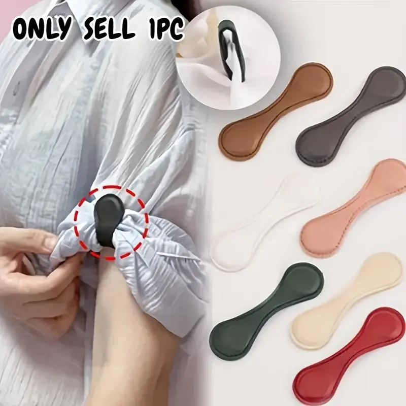 1PC Fixed magnetic buckle at the bottom of the pants, changed the length of the pants legs, and shortened the cuffs with a magical tool, Adjustable Haberdashery Sewing