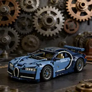 Sports Car Building Blocks Toy, building sets 1690pcs/set model car kit Racing Car Model Building Blocks, Educational Gift for Holidays, Fun Assembly Craft for Kids and Adults