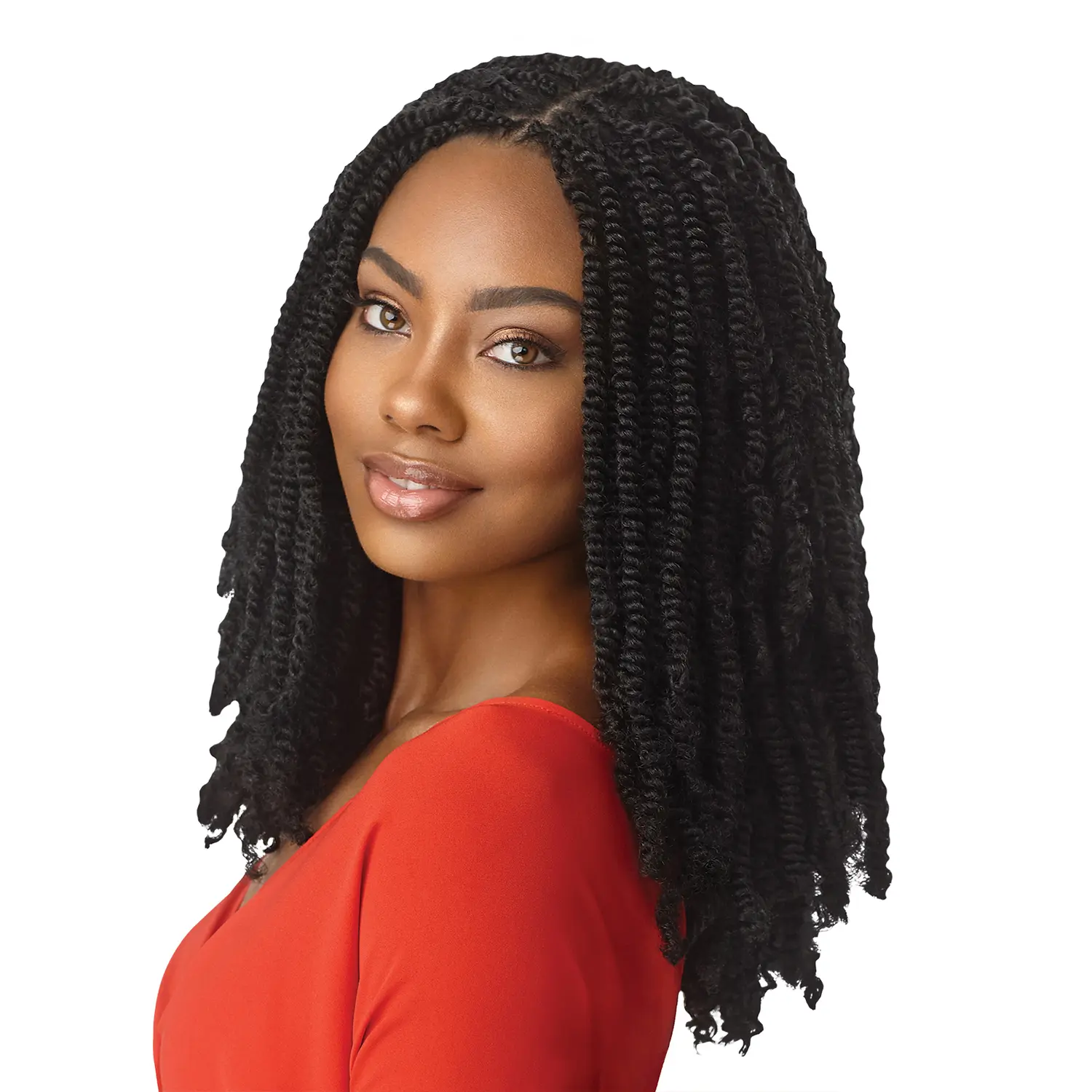 Outre Synthetic Hair Crochet Braids X-Pression Twisted Up 3X Springy Afro Twist 16"