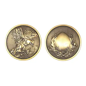 Challenge Coin - Phoenix - Metal Coin Novelty