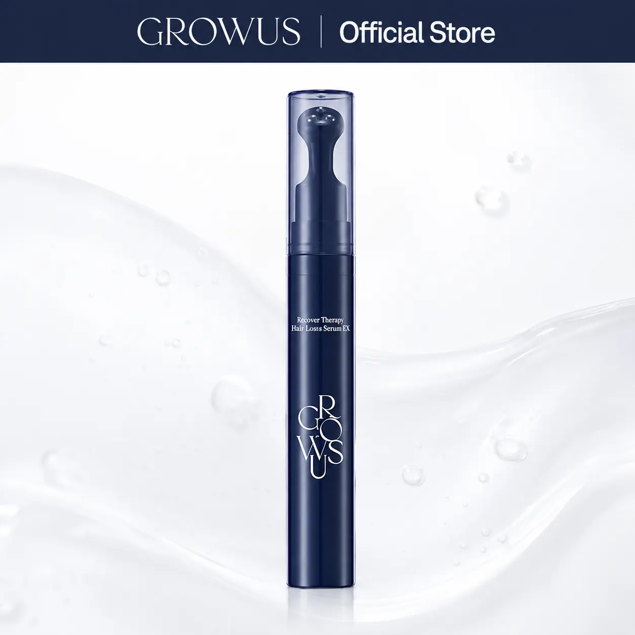 Recover Therapy Hair Booster Serum EX - Biotin Spicule & Triple-Ball Scalp Massager for Thinning Hair - Root Strengthening Scalp Serum for Thicker, Fuller Hair - 14ml (0.47 fl.oz) campingessentials backtoschool