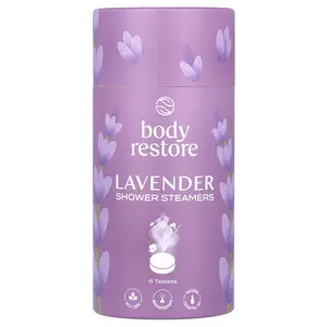Body Restore Shower Steamers, Lavender , 6 Tablets, 5.3 oz