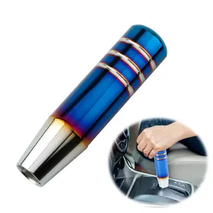 Zorara Car Shifter Knob, Universal Aluminum Alloy Shift Knob, Car Gear Lever Stick Shifter Handle, Gear Shifter Knobs Fit Most Automatic Manual Vehicle