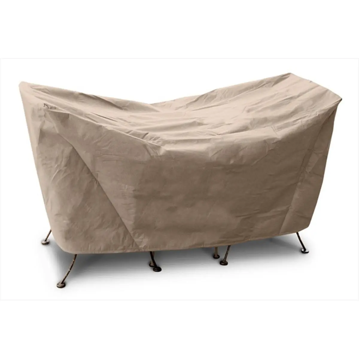 KoverRoos III 3-Pc Cafe Set Dust Cover, Taupe Nonwoven Protective Fabric, Lightweight with Drawstring Attachment, Easy to Handle, 60 x 30 x 30 in