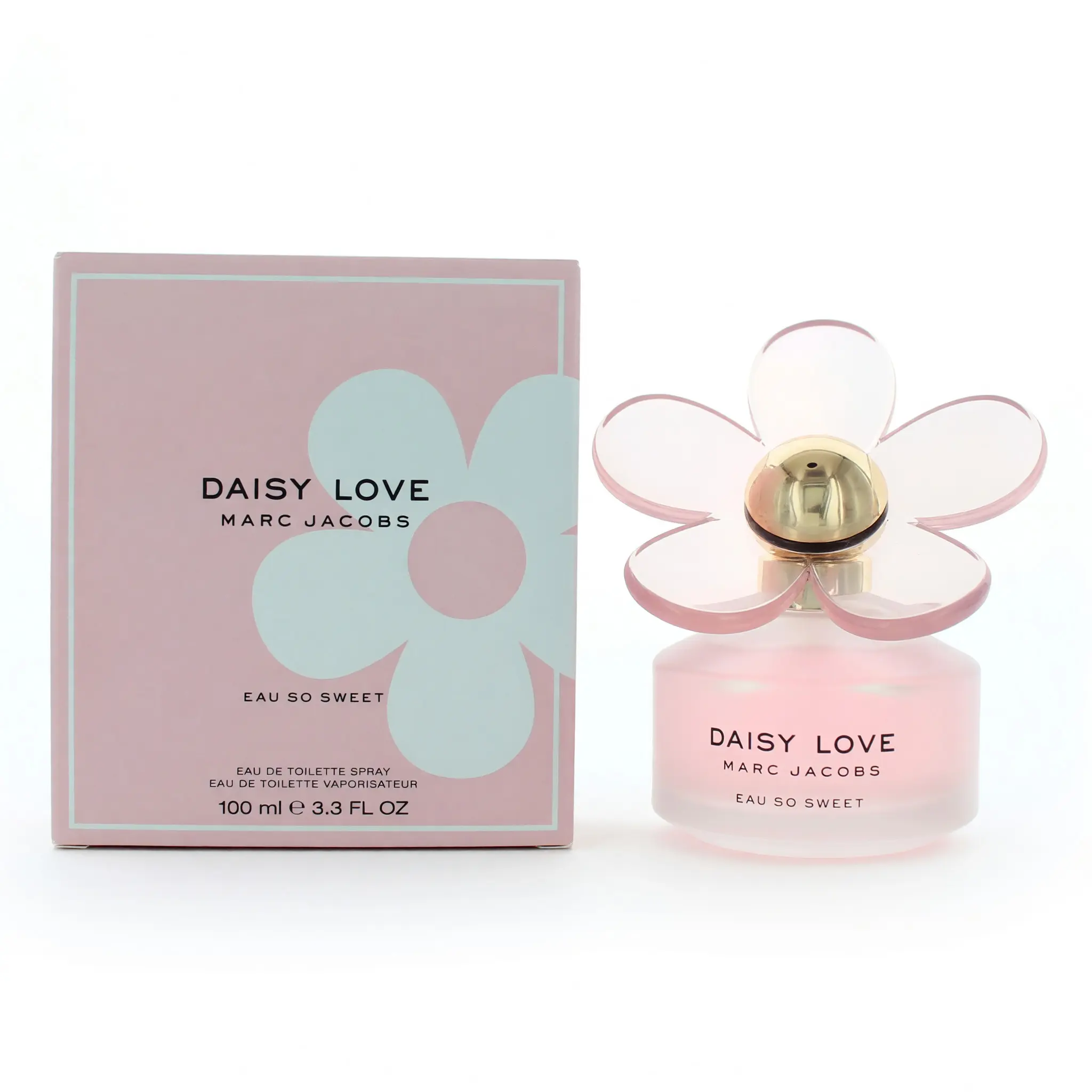Marc Jacobs Daisy Love Eau So Sweet Women's Fragrance - 3.3 fl oz EDT Spray, Female Wear Fresh Aroma Sweet Floral Elegant Floral Perfume, Fruity Floral