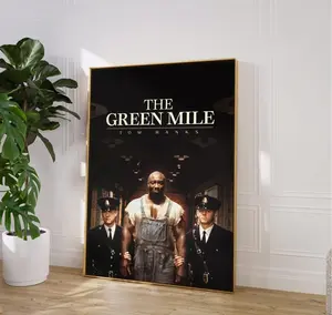 Classic Prison Drama Film Poster, Emotional Cinema Art Print, Vintage Movie Style Wall Decor, Film Lover Gift