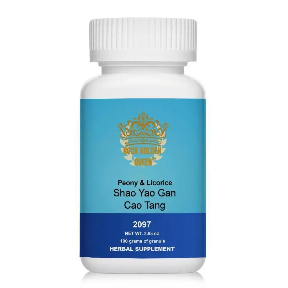 Peony & Licorice Granules | Traditional Chinese Herbal Support | Bai Shao & Zhi Gan Cao Blend | 100g