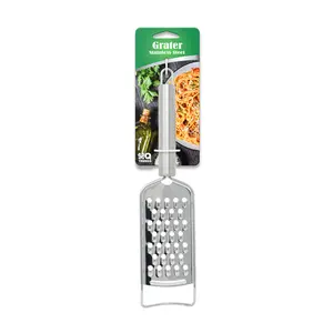 Coarse Stainless Steel Grater for Effortless Food Prep - Durable Kitchen Tool for Hard Cheeses and More - Utensils, Fruit