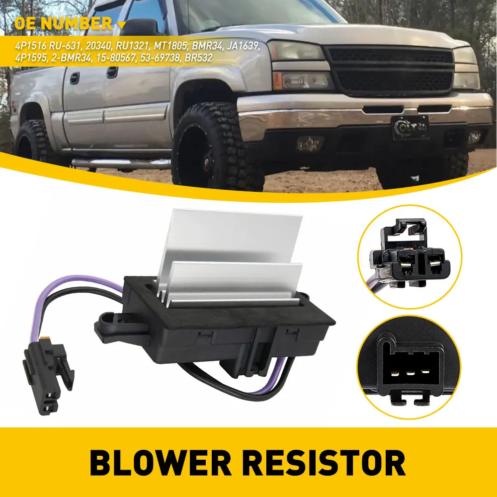 For 2003-2006 Chevy GMC Cadillac Blower Motor Resistor Heater Control Module EAK