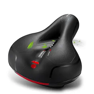 Silicone Bike Saddle, Mountain Bike Cushioned Ball Seat Cushion, Bike Big Butt Widened Soft Saddle, Comfortable Seat for Men & Women, Outdoor Cycling Accessories