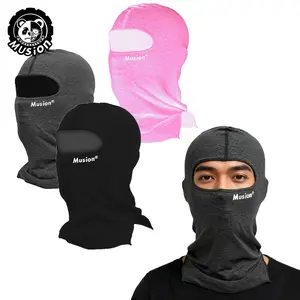 Musion Balaclava Ski Cycling Face Mask, Motorcycle Mask, Street Hip Hop Cool Full Face Hood Scarf, Windproof Dustproof, Unisex Outdoor Sports