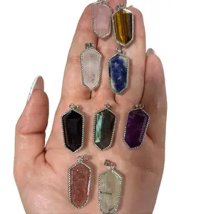 Crystal Necklaces and Pendants with 18 Inch Sterling Silver Chain