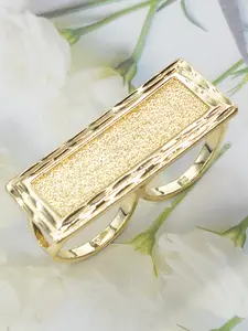 Men's Geometric Texture Square Shaped Ring, Stylish Rings, Elegant Everyday Ring, Street Style Daily Wear Jewelry, Perfect Party Valentine's Day Christmas Birthday Gift