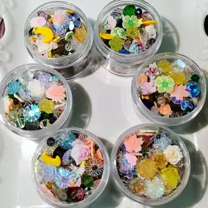 DIY Multi-Purpose Fantasy Chip Accessories with Assorted Shapes and Colors for Crafting and Decor