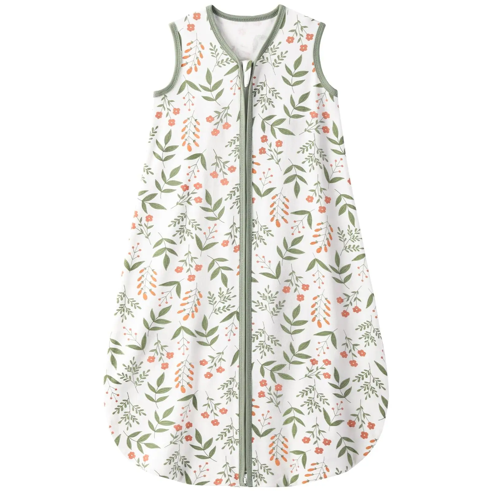 Yoofoss Baby Sleep Sack 0-24 Months Baby Wearable Blanket 100% Cotton 2-Way Zipper TOG 0.5 Toddler Sleeping Sack Lightweight Mother's Day