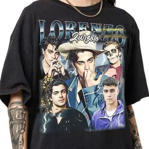 Vintage T-Shirt Lorenzo Zurzolo Perfect Gifts for Men and Women Tshirt Casual Clothing