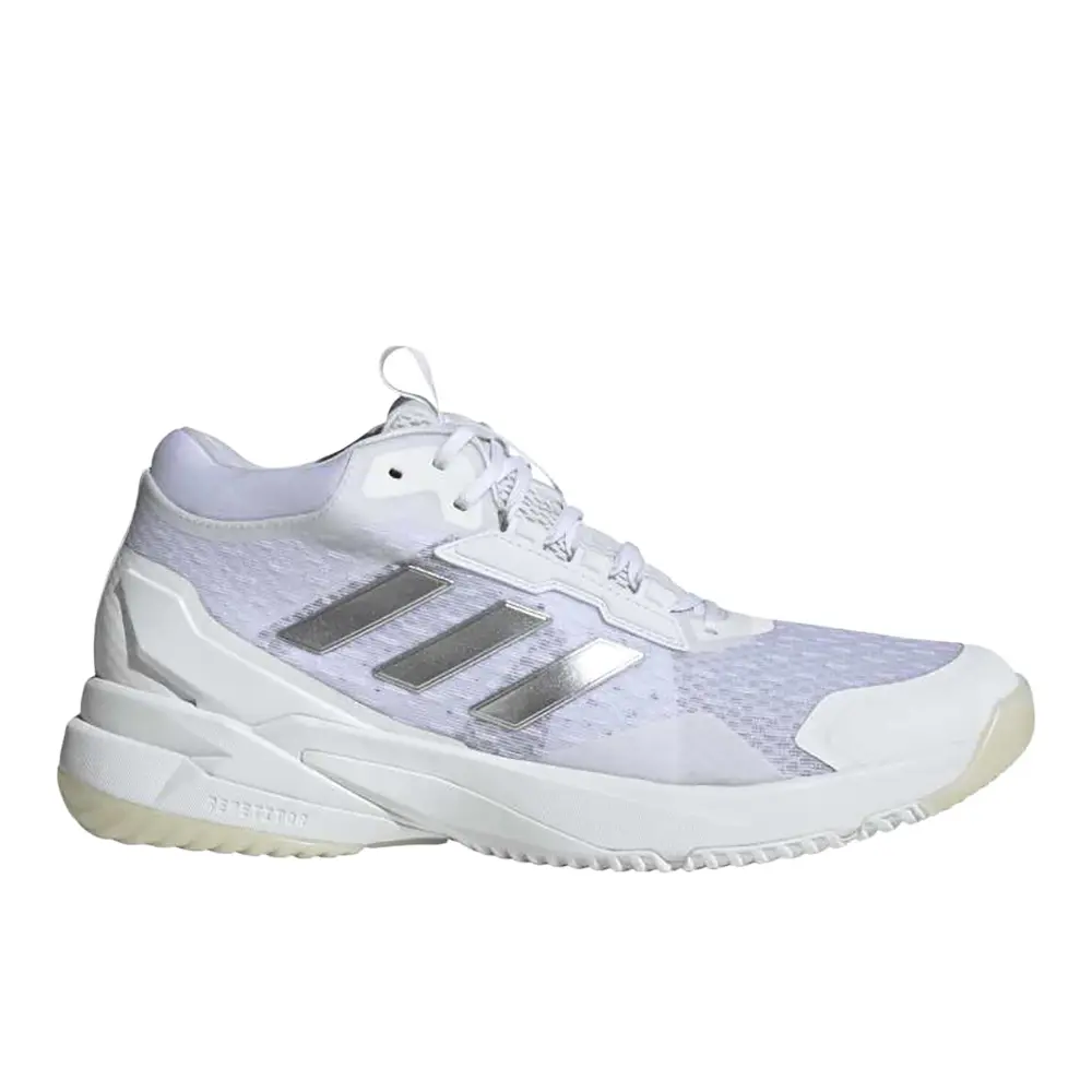 adidas Womens Crazyflight 6 Mid Indoor Volleyball Sneakers Shoes - White