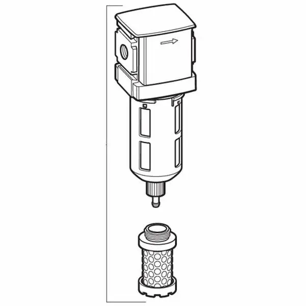 Allegro 9872-05 0.25 in. Carbon Filter Assembly