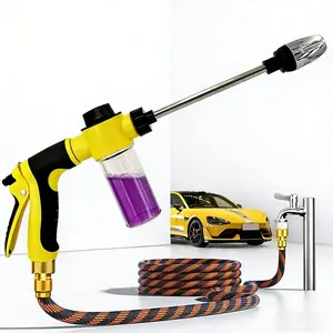 High Pressure Car Wash Foam Bottle, Car Wash Water Sprayer, Durable Plastic Car Care Standard Line, Garden Watering & Plant Watering Tool