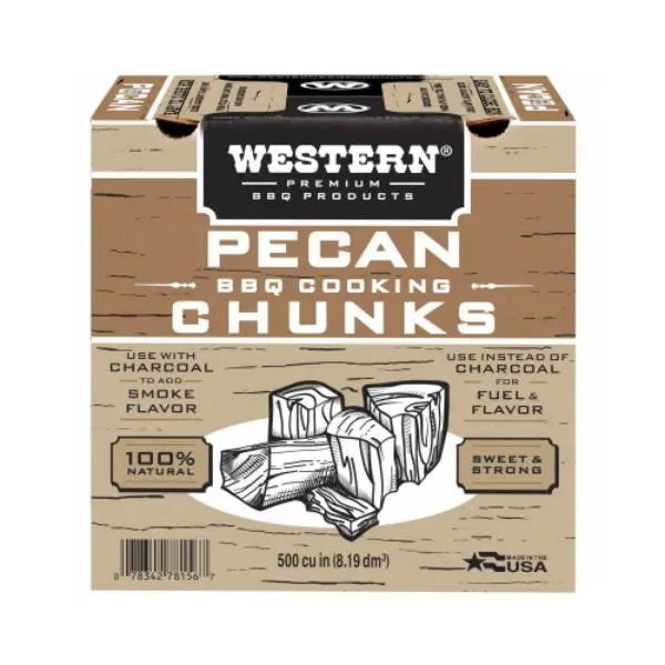 Duraflame Cowboy Wood Chunks, 1 lbs & 6.75 lbs Pecan WD Fuel for Outdoor Fire Pits, Home Improvement Garden Supplies