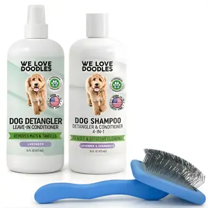 Home Dog Grooming Starter Pack Clean, Soft, Tangle-Free Coats at Home