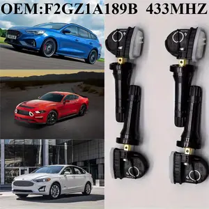 1Pcs/4Pcs OEM#F2GZ1A189B #433MHZ TPMS/Tire Pressure Sensor For #FORD:ECOSPORT(13-14 17-23)/EDGE(15-21)/EXPLORER(16-19)/FIESTA(17-23)/FOCUS&TURNIER(18-19)/GALAXY(15-23)/MONDEO/MUSTANG(15-21)/RANGER/S-MAX/TRANSIT #LINCOLN:CONTINENTAL/MKX/MKZ