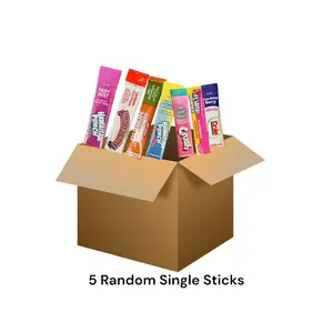 5 Random Sticks Only Zero Sugar Drink Mix Sticks - Flavors May Vary - Crush, Hawaiian Punch, Dole, Dunkin, & More