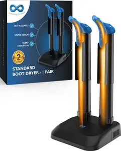Convection Boot Dryer for Work Boots, Silent Boot Warmer, Energy-Efficient Shoe Dryer with Fanless Feature to Reduce Odor