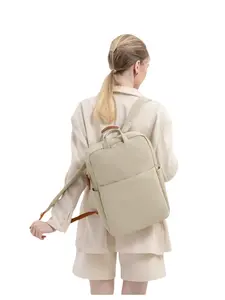 Women's Business Laptop Backpack, Large Capacity A4/15.6 Inch Notebook Bag, Waterproof Scratch-Resistant, Ideal for School Commute Travel