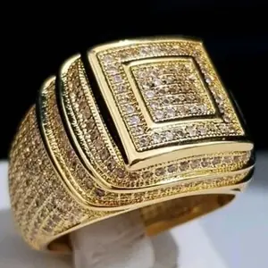 Men's Fashion Rings Dating Wedding Engagement Jewelry Accessories Decoration Gifts Valentine's Day