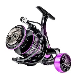 Premium Spinning Reels - Multi-Size Metal Spool Long Cast Saltwater Reels |   Bait-Specific Design for Surf & Offshore Fishing