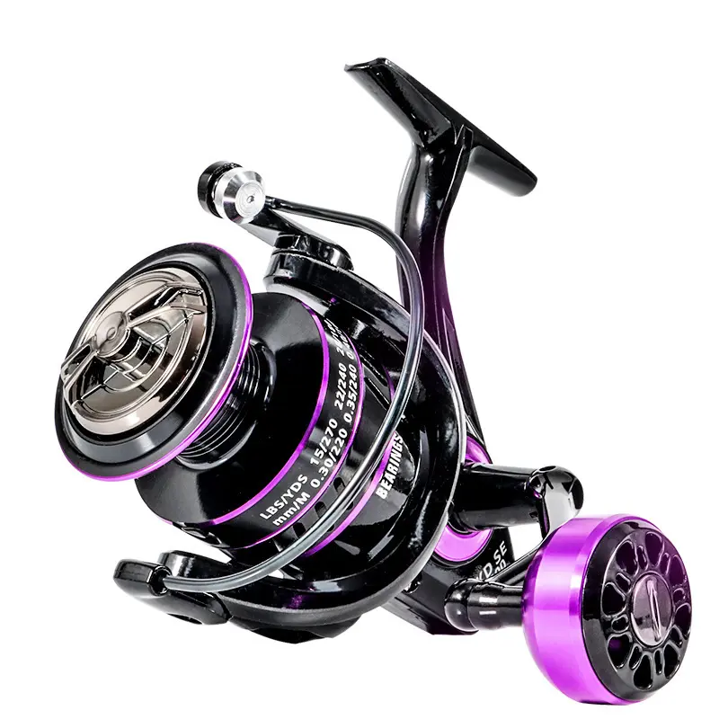 TRONMER Premium Spinning Reels - Multi-Size Long Cast Metal Spool, Bait-Specific Design for Saltwater Surf Casting & Offshore Fishing, Outdoor Fishing Equipment, TRONMER Offshore Gear, Fishing Tronmer