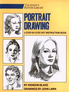USED Book - Portrait Drawing: A Step-By-Step Art Instruction Book by Blake, Wendon (Paperback) - english
