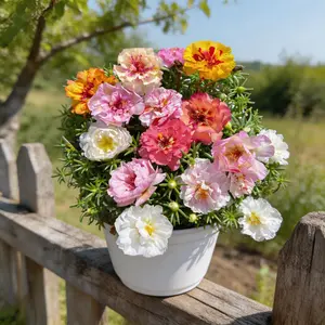 Premium Purslane Seeds Portulaca Oleracea Seeds for Edible & Ornamental Planting, Fast Growing, Heat Tolerant, Suitable for Home Garden & Balcony Sowing