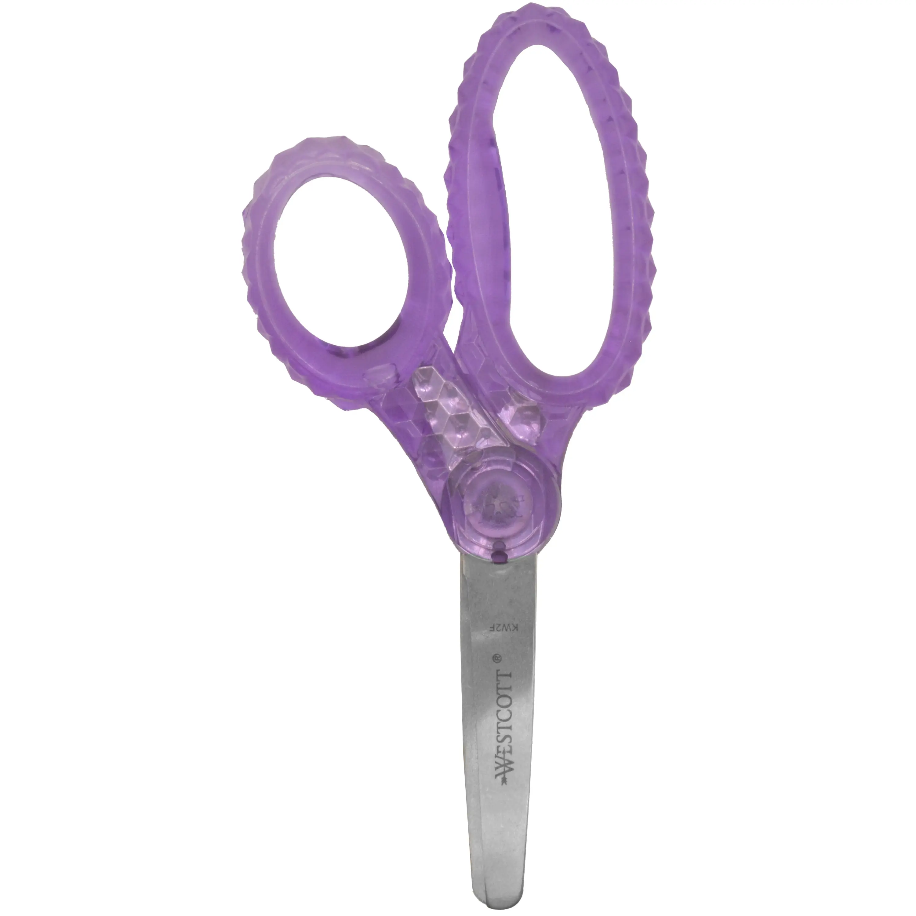 Westcott 5" GEM Crystal-Covered Safety Scissors, Blunt-Tip for Kids Age 4+ - Scissors for School, Craft, Home, DIY, Classroom - Assorted Colors (67834-PARENT)