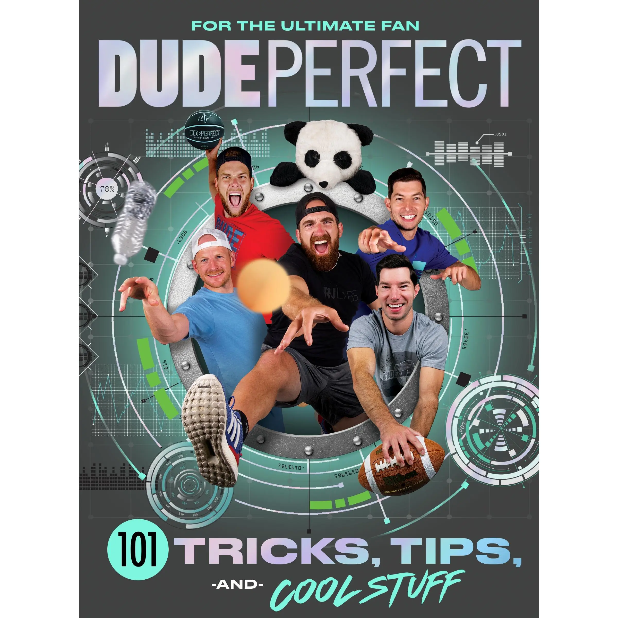 Dude Perfect 101 Tricks, Tips, and Cool Stuff by Dude Perfect [Hardback Book]