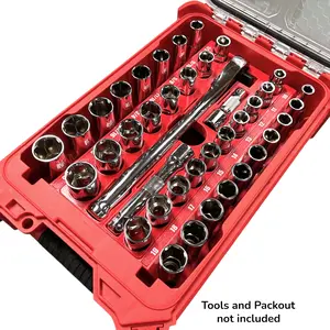 Packout Insert compatible with Milwaukee 1/2" 47-Piece Socket Set (48-22-9010)