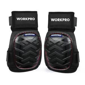 #Summervibes WORKPRO Knee Pads for Work, Ergonomic Gel Knee Pads Protector with Thick Foam Cushion, Heavy Duty Anti-slip Kneepads for Construction Flooring and Gardening
