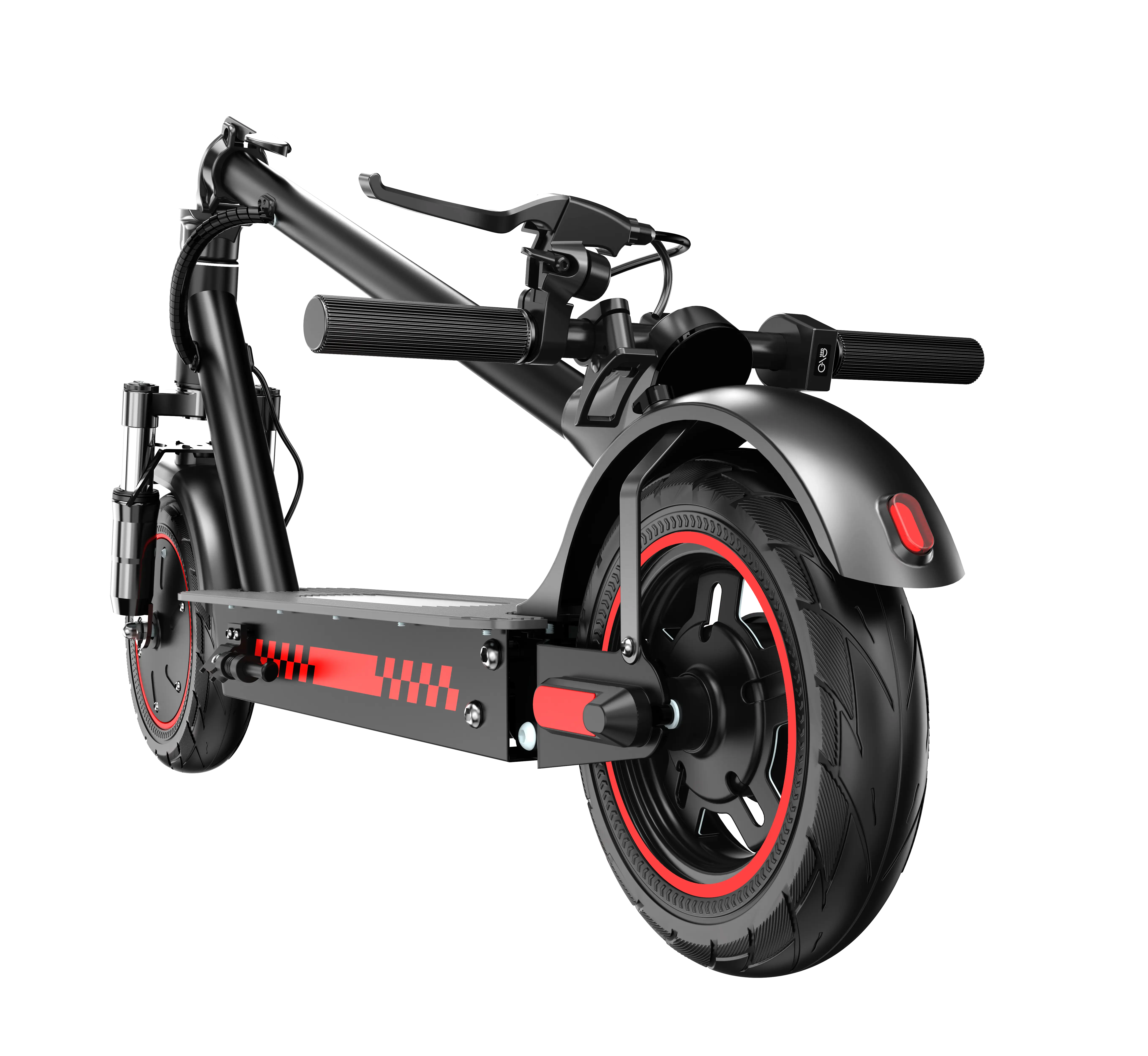 Electric Scooter for Adults, 350W Portable Folding Commuter, 19 MPH & 50 KM Long Range, 10" Honeycomb Tires with Dual Suspension, Bluetooth App Control, Pink, Folding Scooter, Portable Commuter Scooter