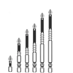 High Magnetic Screwdriver Drill Bit Set, Strong Magnetic Durability Screwdriver Drill Bit Set, Universal Anti-slip Magnetic Electric Screwdriver Set, Replaceable Screwdriver Bits