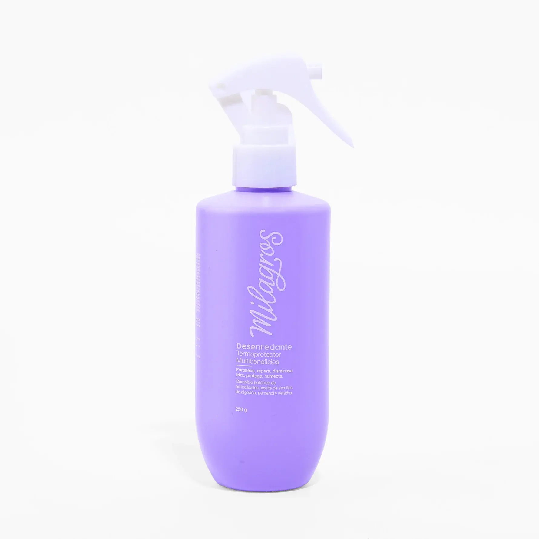 Milagros Multi-Benefit Heat Protectant Detangler – Anti-Frizz, Smoothing & Strengthening