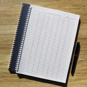 A4 super sized personal and small business financial expenditure and income notebook suitable for home accounting office supplies expenditure recording and corporate fund payment and receipt recording