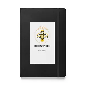 Bee- Leaf Hardcover Notebook