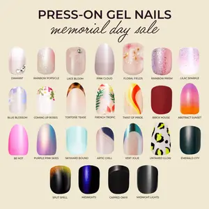 Kleo Kolor Memorial Day Sale Press On Collection