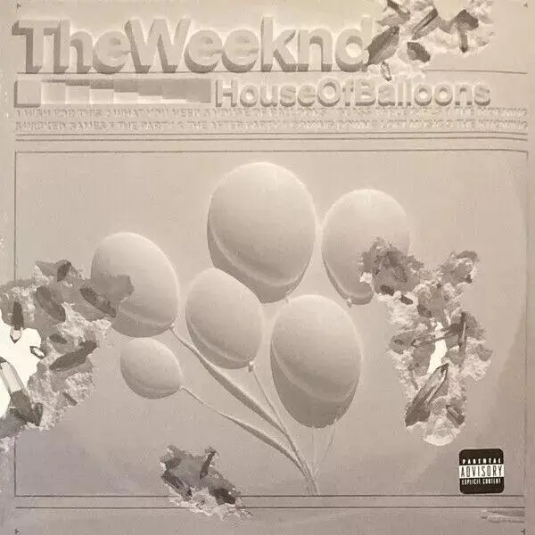 The Weeknd - House Of Balloons [Anniversary Edition] [Clear Vinyl] NEW Vinyl Record 602435951904