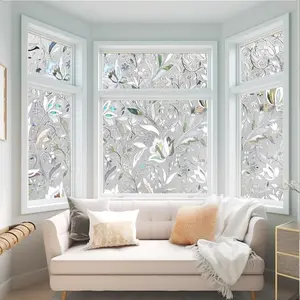 Window Privacy Film Roll, 45cm X 200cm & 45cm X 300cm, Vinyl Glass Sticker, Colorful Matte Decorative Film, Static Adhesive, No Glue Needed
